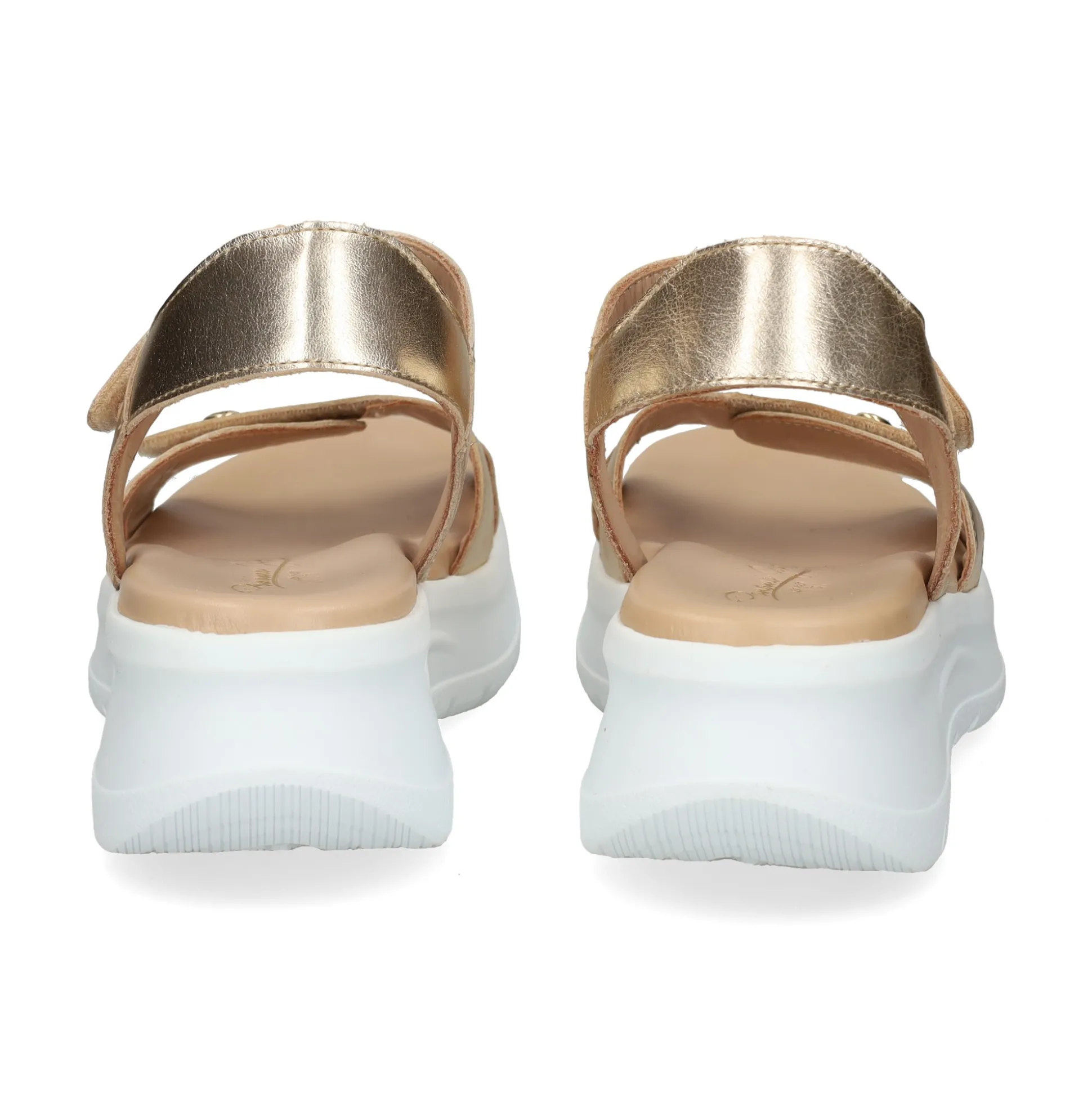 PANAMA JACK Sandalias con plataforma de Mujer Nita Shine B1 Oro