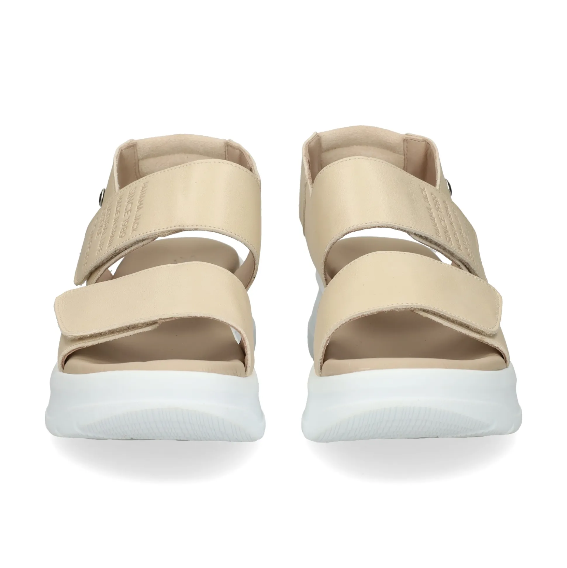 PANAMA JACK Sandalias con plataforma de Mujer Noah B2 CRUDO