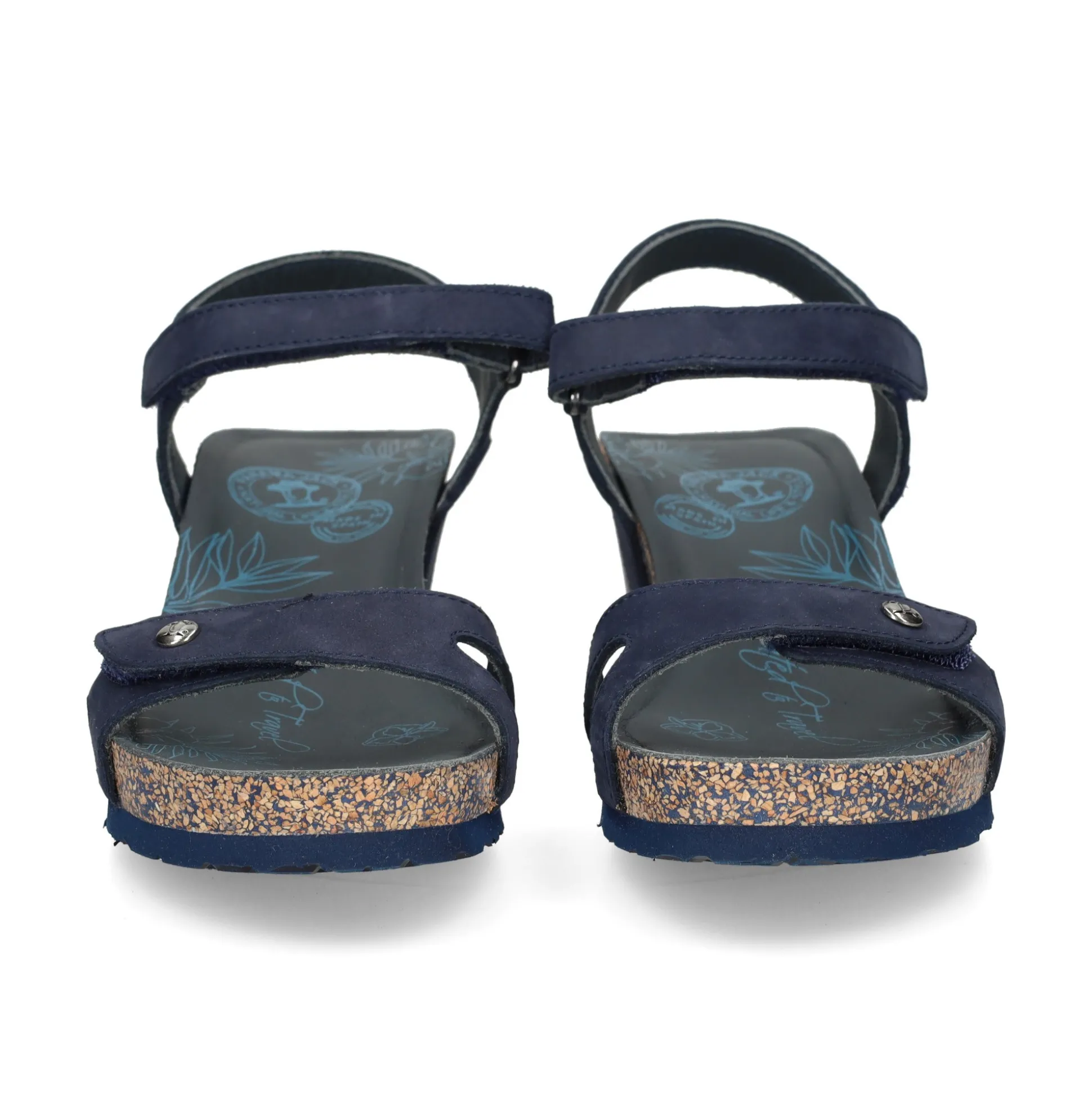 PANAMA JACK Sandalias cuña de Mujer Julia Basics B10 Marino