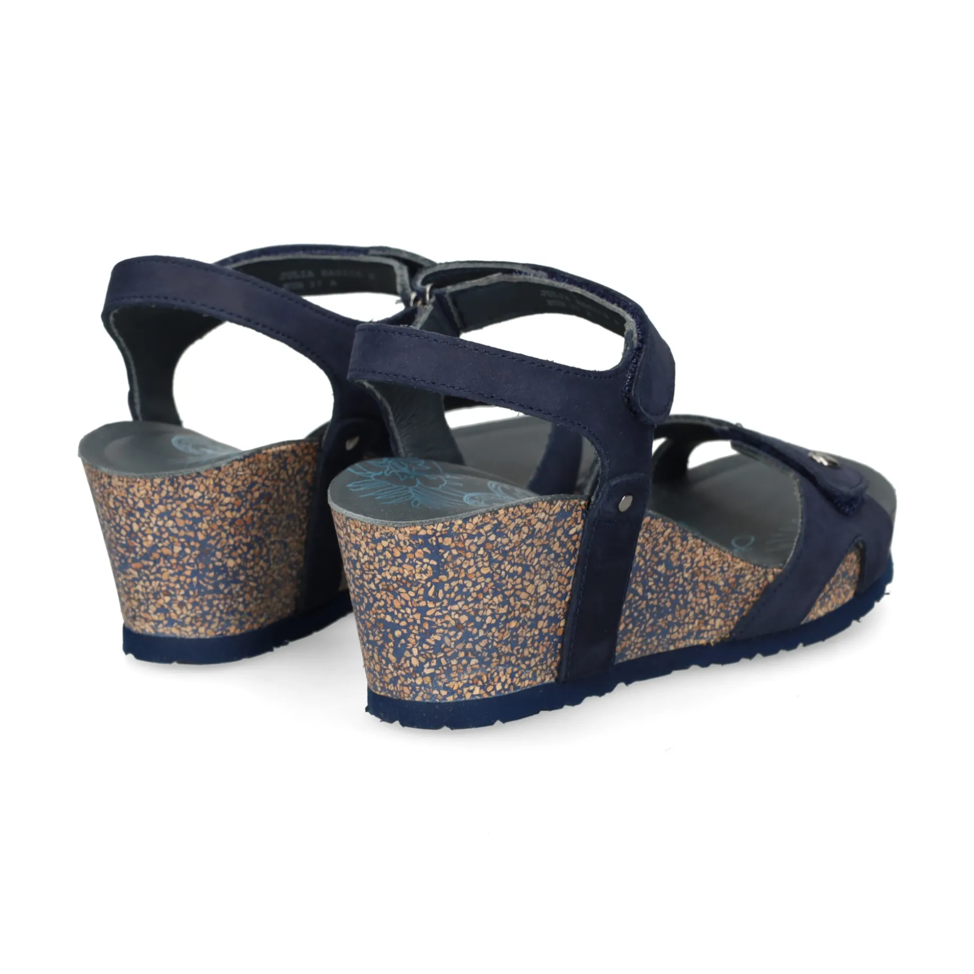 PANAMA JACK Sandalias cuña de Mujer Julia Basics B10 Marino