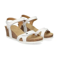 PANAMA JACK Sandalias cuña de Mujer Julia Basics B17 Blanco