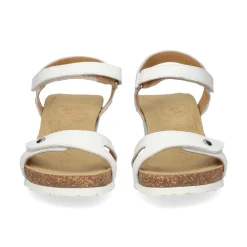 PANAMA JACK Sandalias cuña de Mujer Julia Basics B17 Blanco