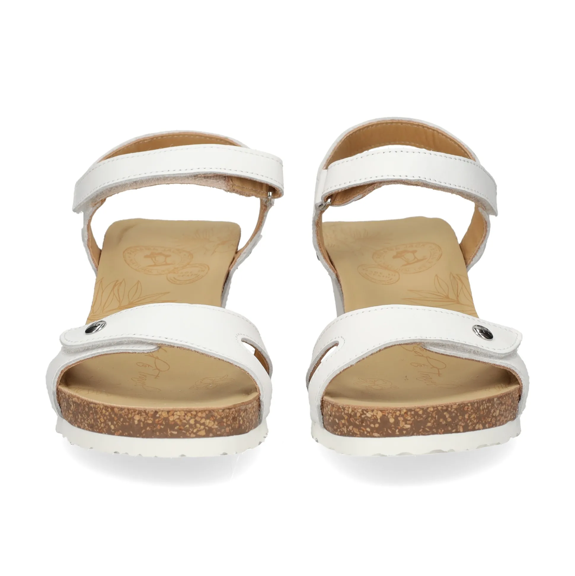 PANAMA JACK Sandalias cuña de Mujer Julia Basics B17 Blanco
