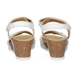 PANAMA JACK Sandalias cuña de Mujer Julia Basics B17 Blanco