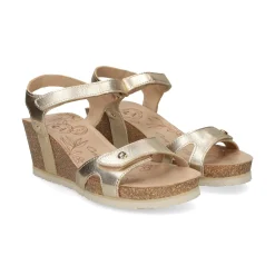 PANAMA JACK Sandalias cuña de Mujer Julia Shine B3 Oro