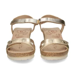PANAMA JACK Sandalias cuña de Mujer Julia Shine B3 Oro