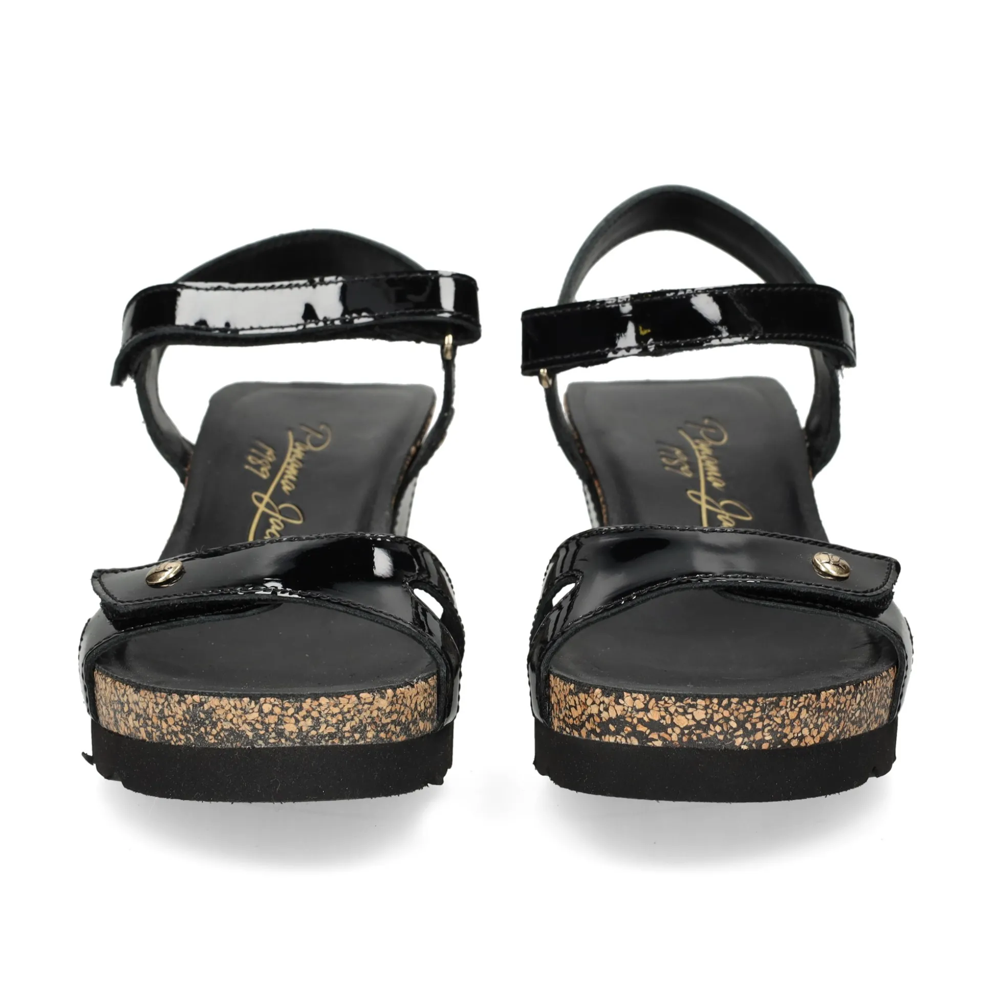 PANAMA JACK Sandalias cuña de Mujer Julia B63 NEGRO