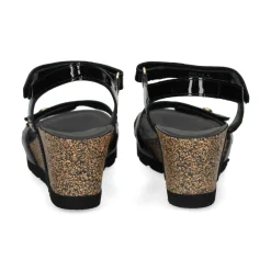 PANAMA JACK Sandalias cuña de Mujer Julia B63 NEGRO