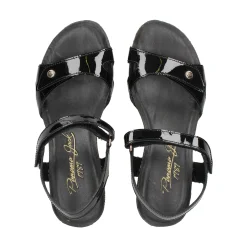 PANAMA JACK Sandalias cuña de Mujer Julia B63 NEGRO