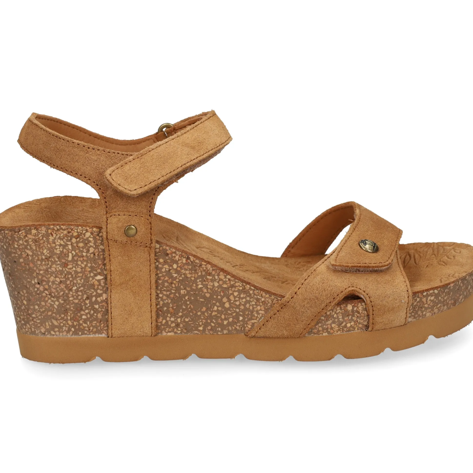 PANAMA JACK Sandalias cuña de Mujer Julia B74 CUERO