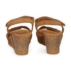 PANAMA JACK Sandalias cuña de Mujer Julia B74 CUERO