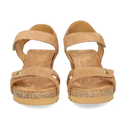 PANAMA JACK Sandalias cuña de Mujer Vila B3 Cuero