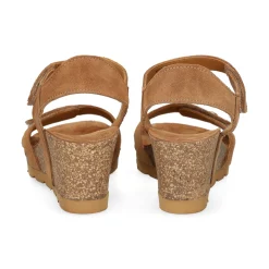 PANAMA JACK Sandalias cuña de Mujer Vila B3 Cuero