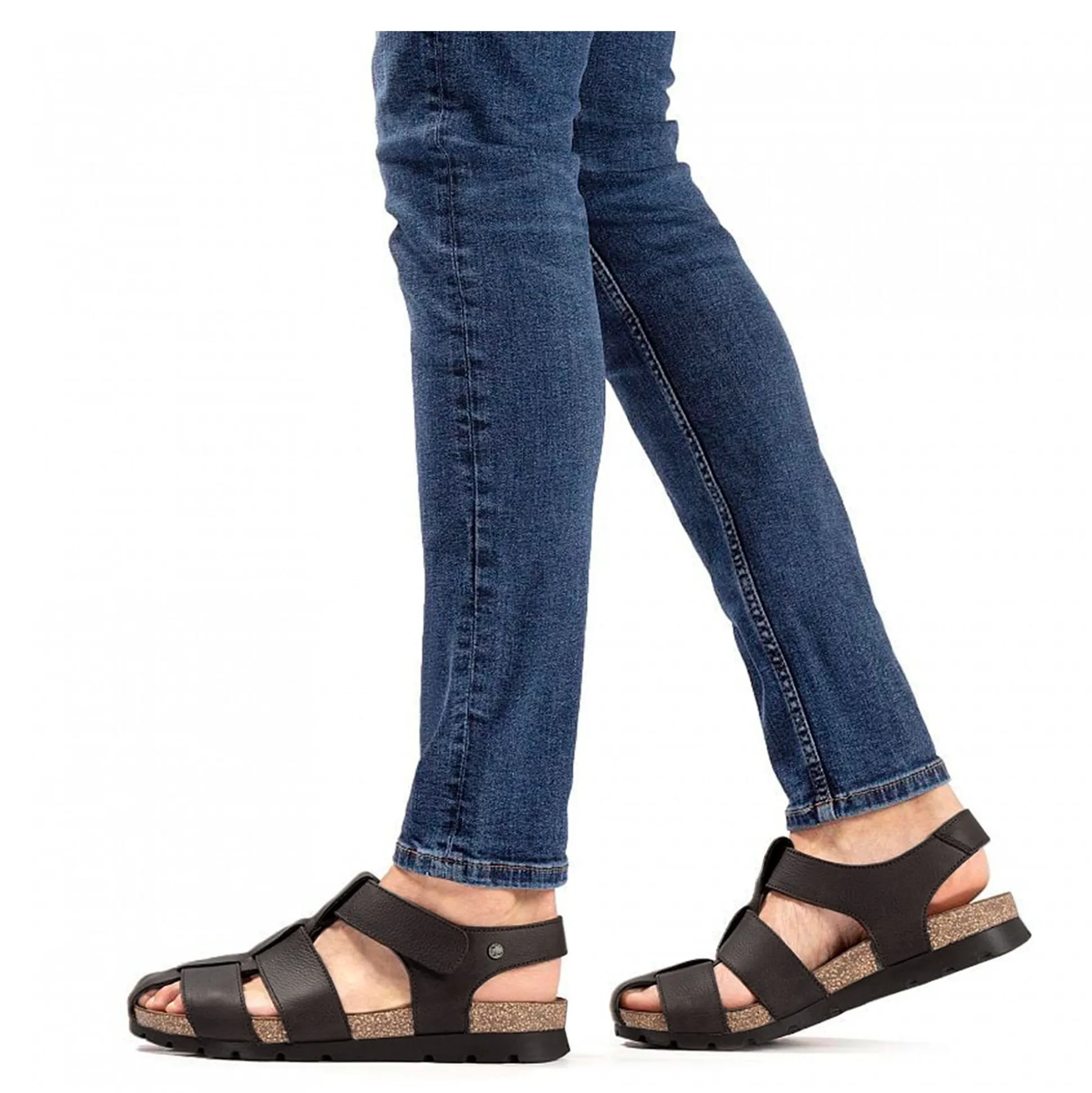 PANAMA JACK Sandalias de Hombre Stanley C2 NEGRO