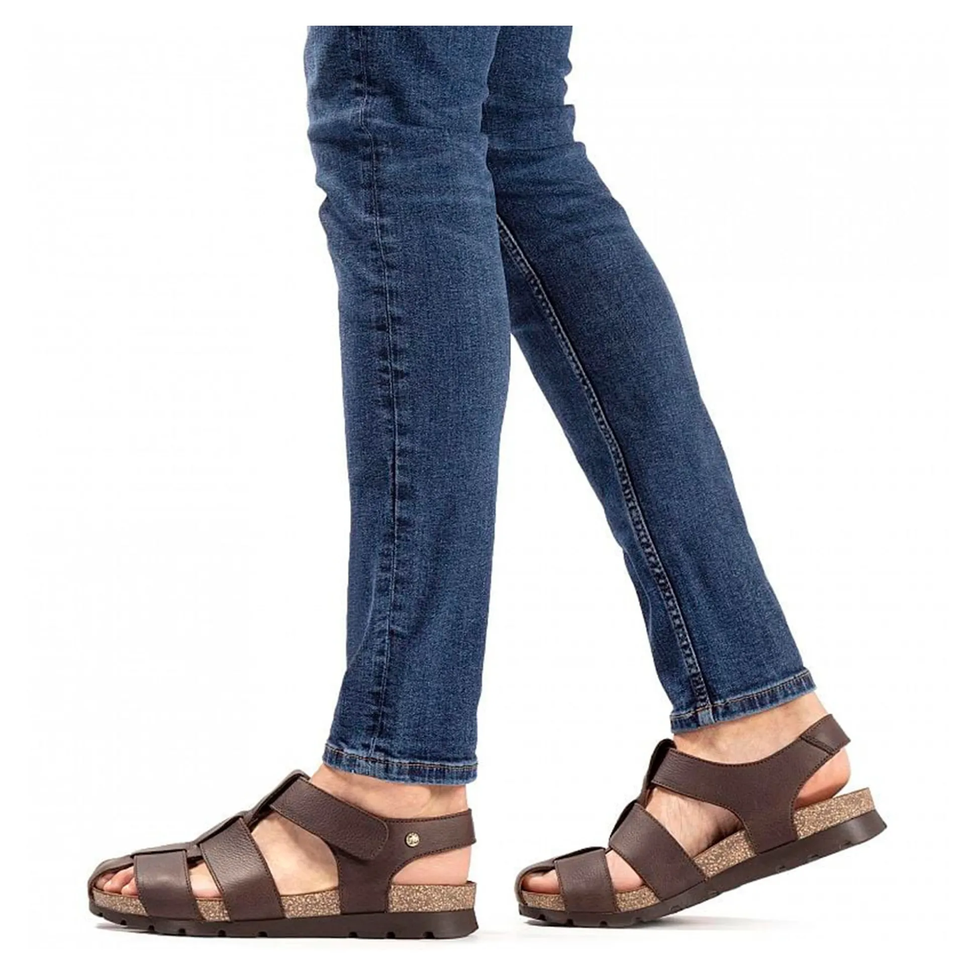 PANAMA JACK Sandalias de Hombre Stanley C6 MARRON