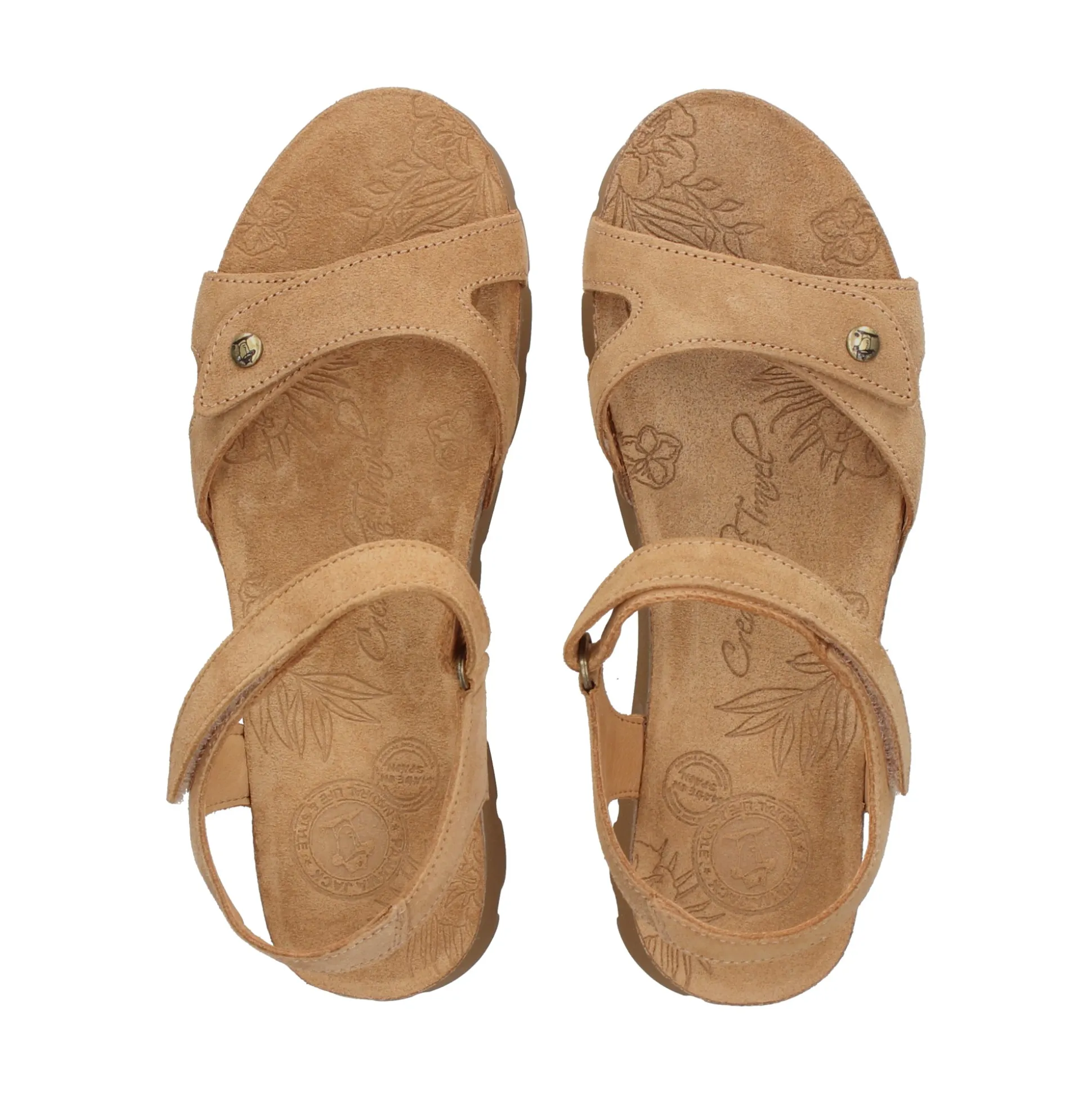 PANAMA JACK Sandalias planas de Mujer Sulia B19 CUERO