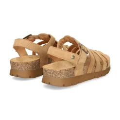 PANAMA JACK Sandalias planas de Mujer Sasha B2 CUERO