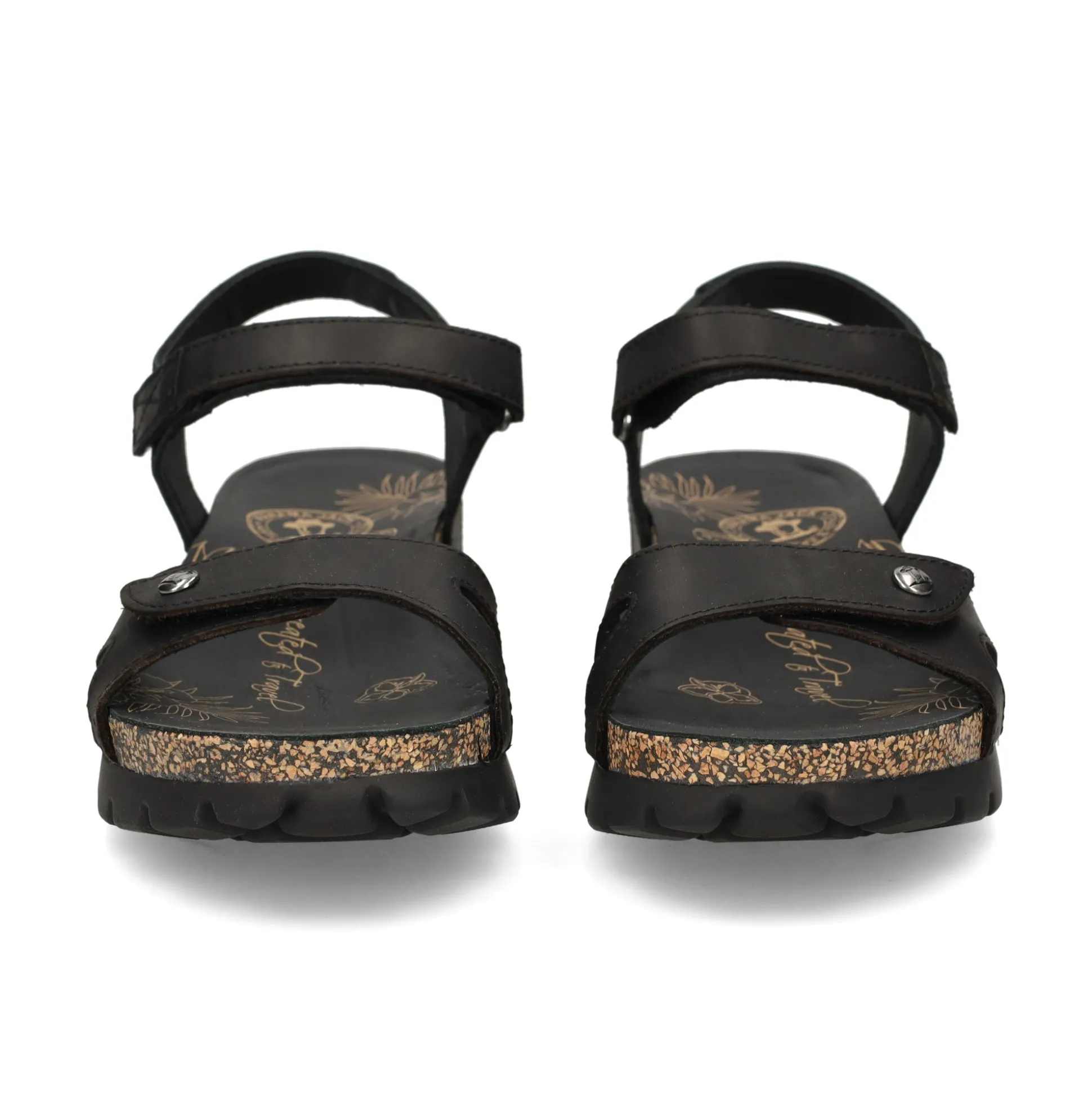 PANAMA JACK Sandalias planas de Mujer Sulia Basics B2 NEGRO