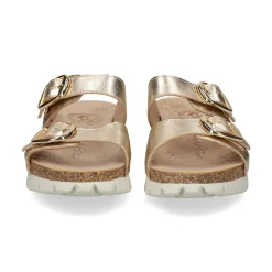 PANAMA JACK Sandalias planas de Mujer Shirley B10 Oro