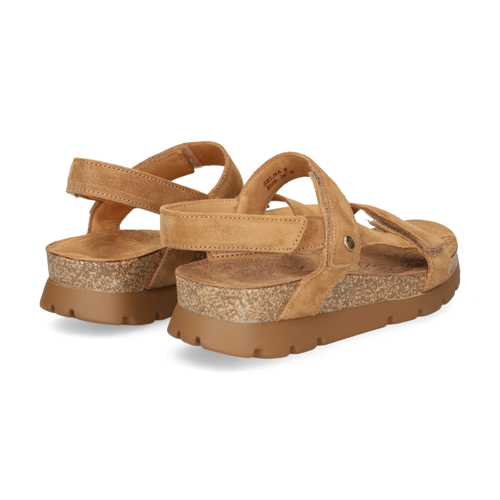 PANAMA JACK Sandalias planas de Mujer Selma B10 CUERO