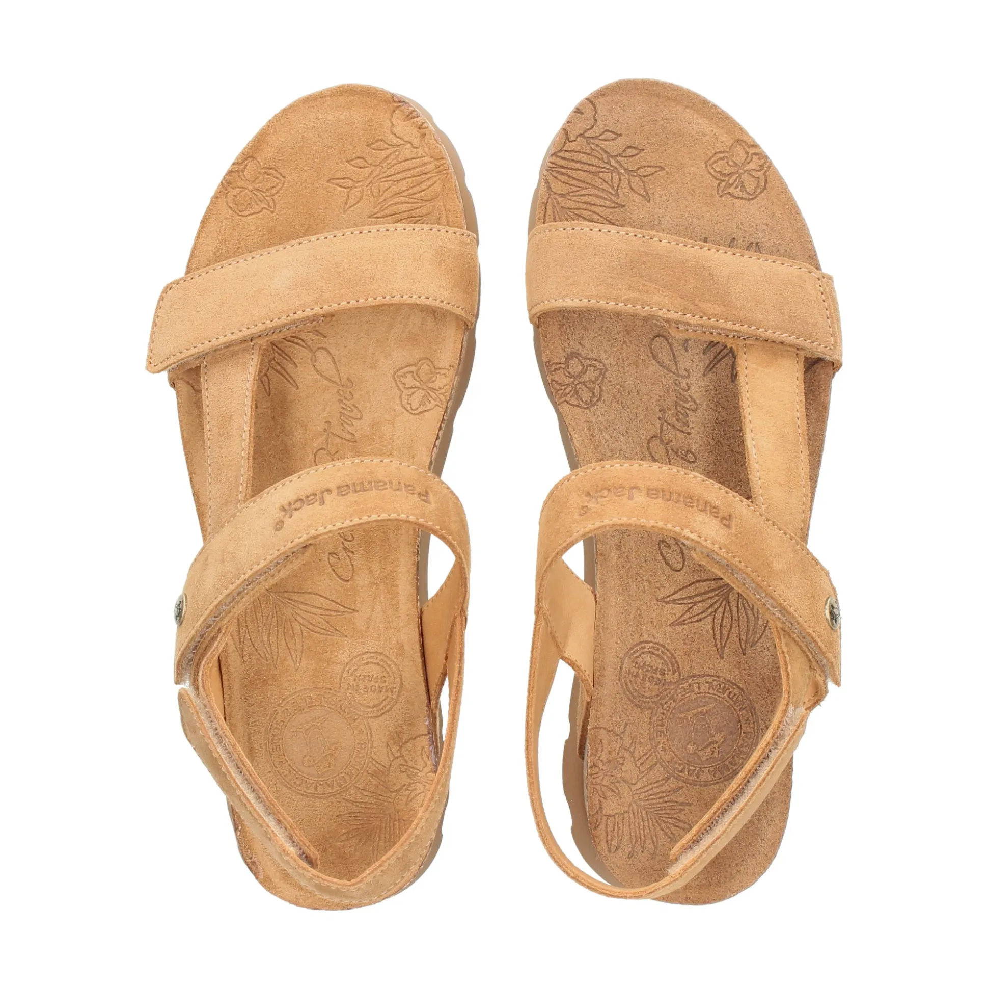 PANAMA JACK Sandalias planas de Mujer Selma B10 CUERO