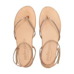 PEDRO GARCIA Sandalias planas de Mujer PEACHY CAMEL
