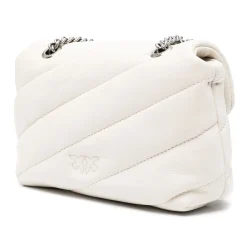 PINKO Bolsos 100040 Z14O BIANCO/SIL
