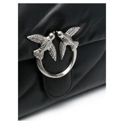 PINKO Bolsos 100038 Z99O NERO/SILVE