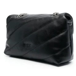 PINKO Bolsos 100038 Z99O NERO/SILVE