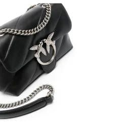 PINKO Bolsos 100039 Z99O NERO/SILVE