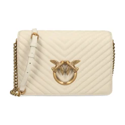 PINKO Bolsos 100063 Z14Q BIANCO/GOL