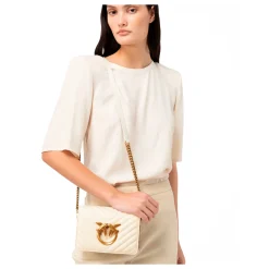 PINKO Bolsos 100067 Z14Q BIANCO/GOL