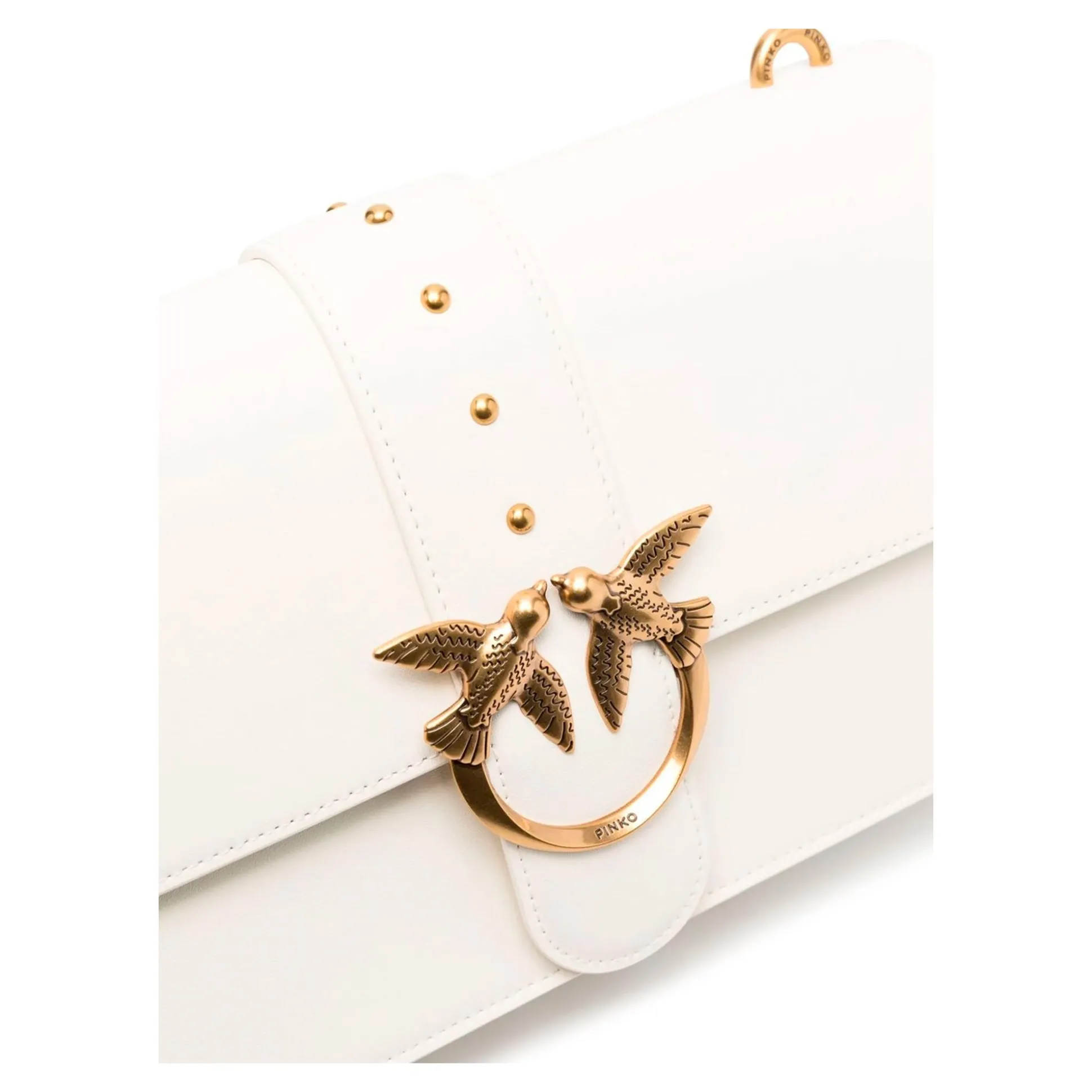 PINKO Bolsos 100053 Z14Q BIANCO/GOL