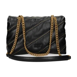 PINKO Bolsos 100038 Z99Q NEGRO/GOLD