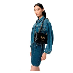 PINKO Bolsos 100039 Z99Q NERO/GOLD