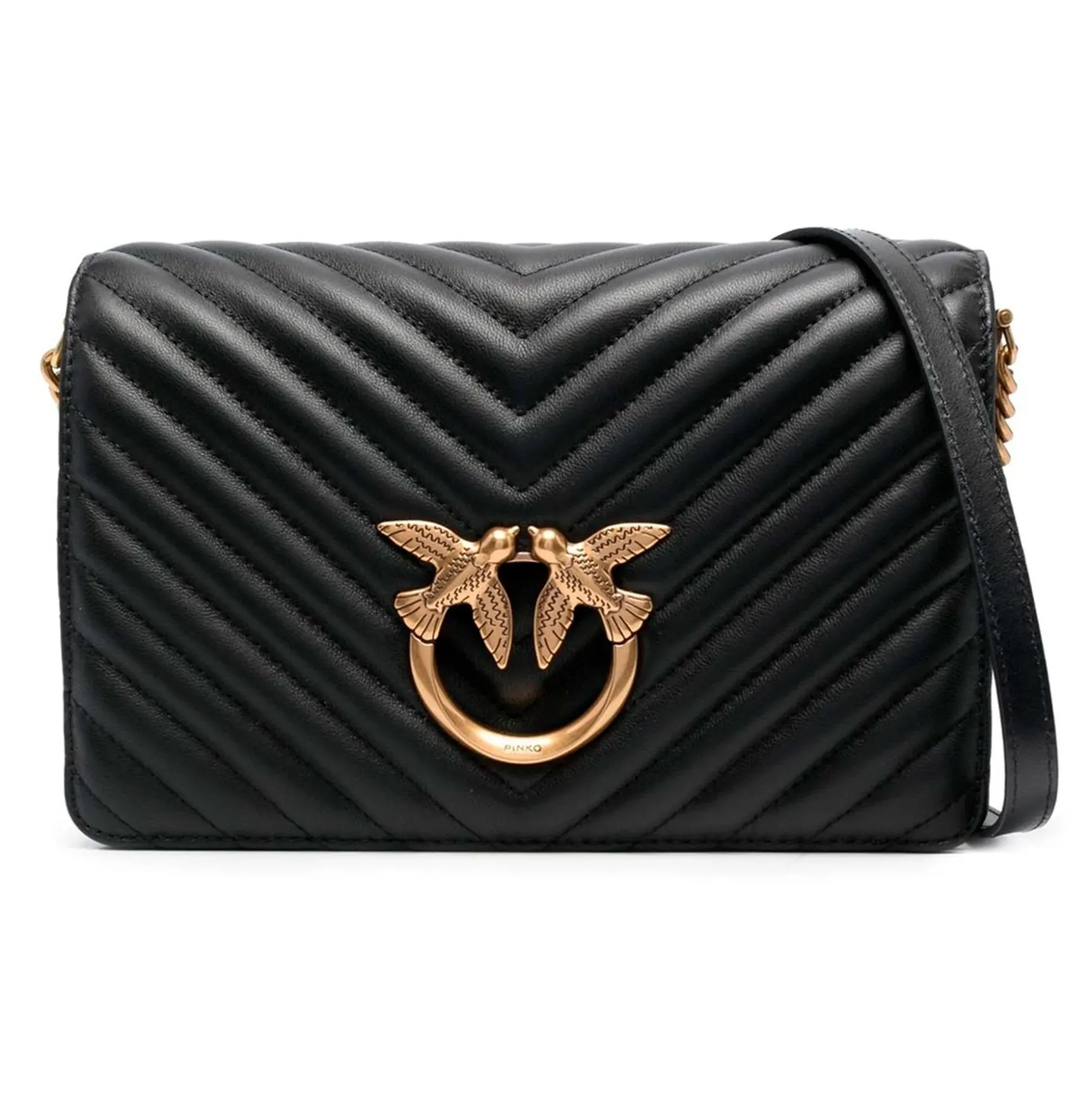 PINKO Bolsos 100063 Z99Q NERO/GOLD