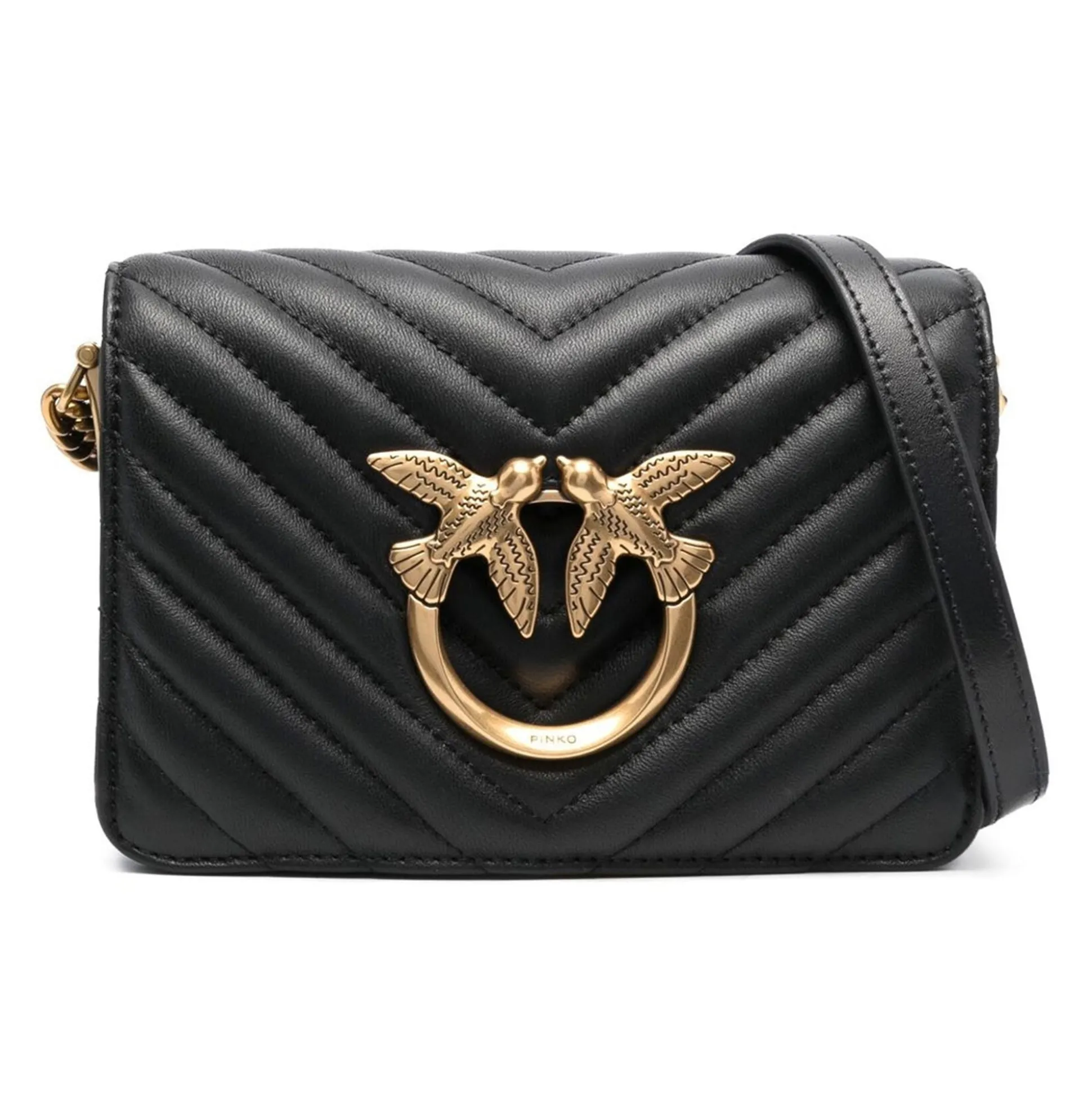 PINKO Bolsos 100067 Z99Q NERO/GOLD
