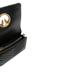 PINKO Bolsos 100067 Z99Q NERO/GOLD