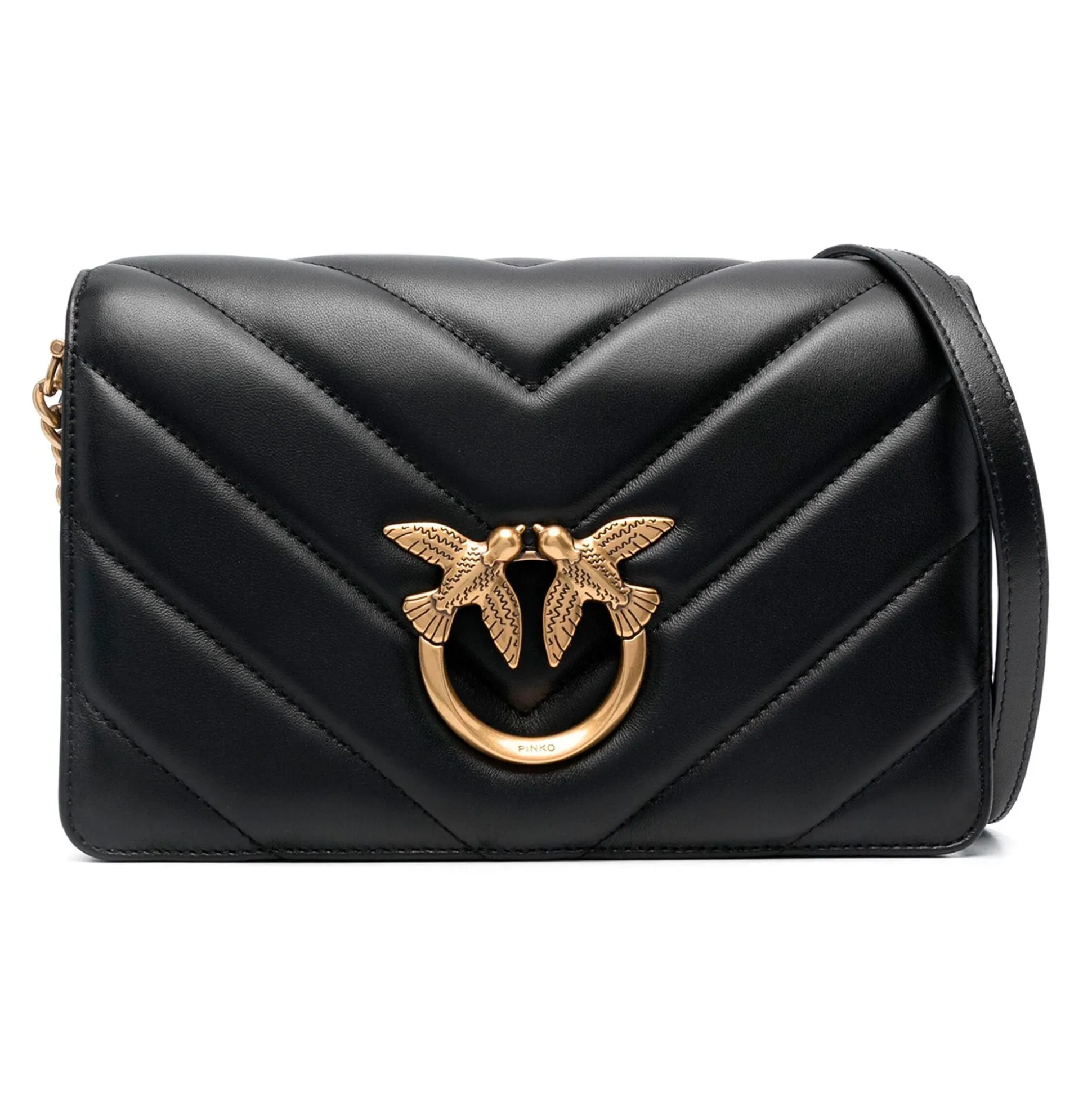 PINKO Bolsos 100063 Z99Q NERO/GOLD