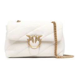 PINKO Bolsos 100038 Z14Q WHITE/GOLD