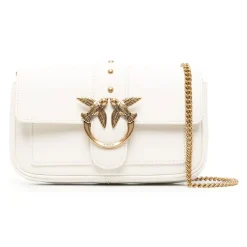 PINKO Bolsos 100061 Z14Q WHITE/GOLD