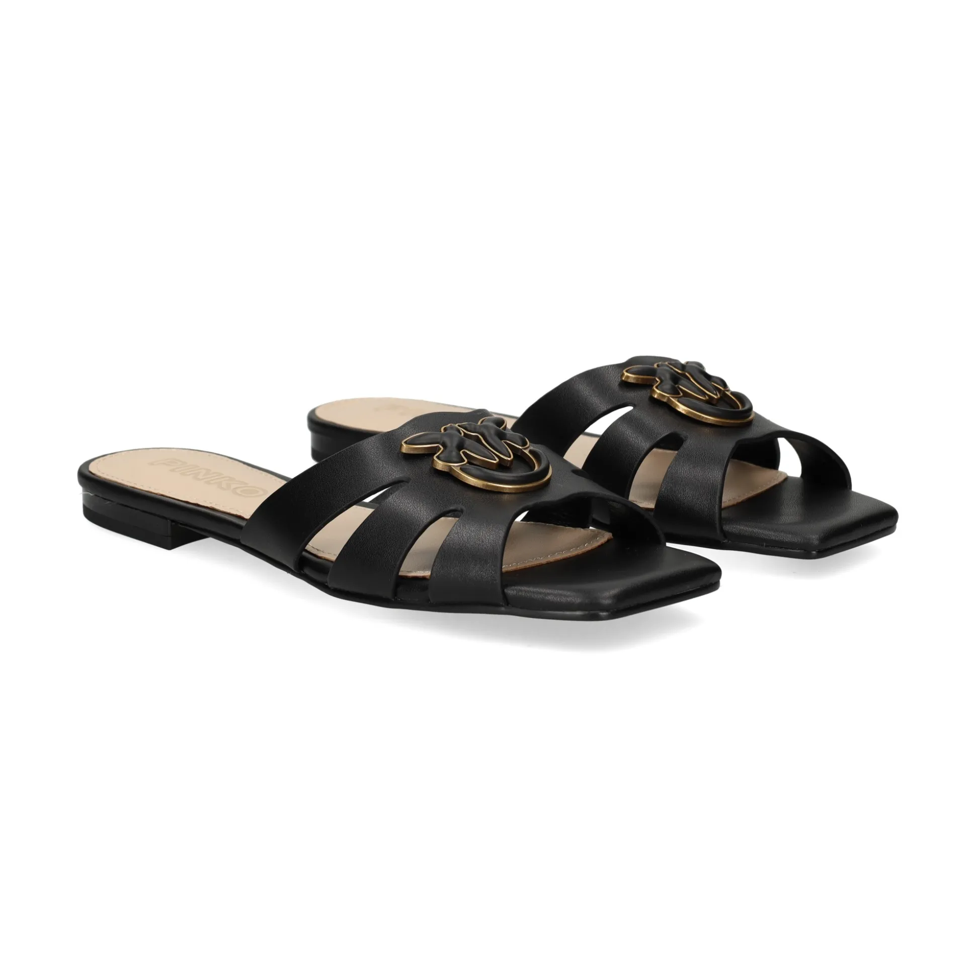 PINKO Sandalias planas de Mujer SD0313 Z99 BLACK