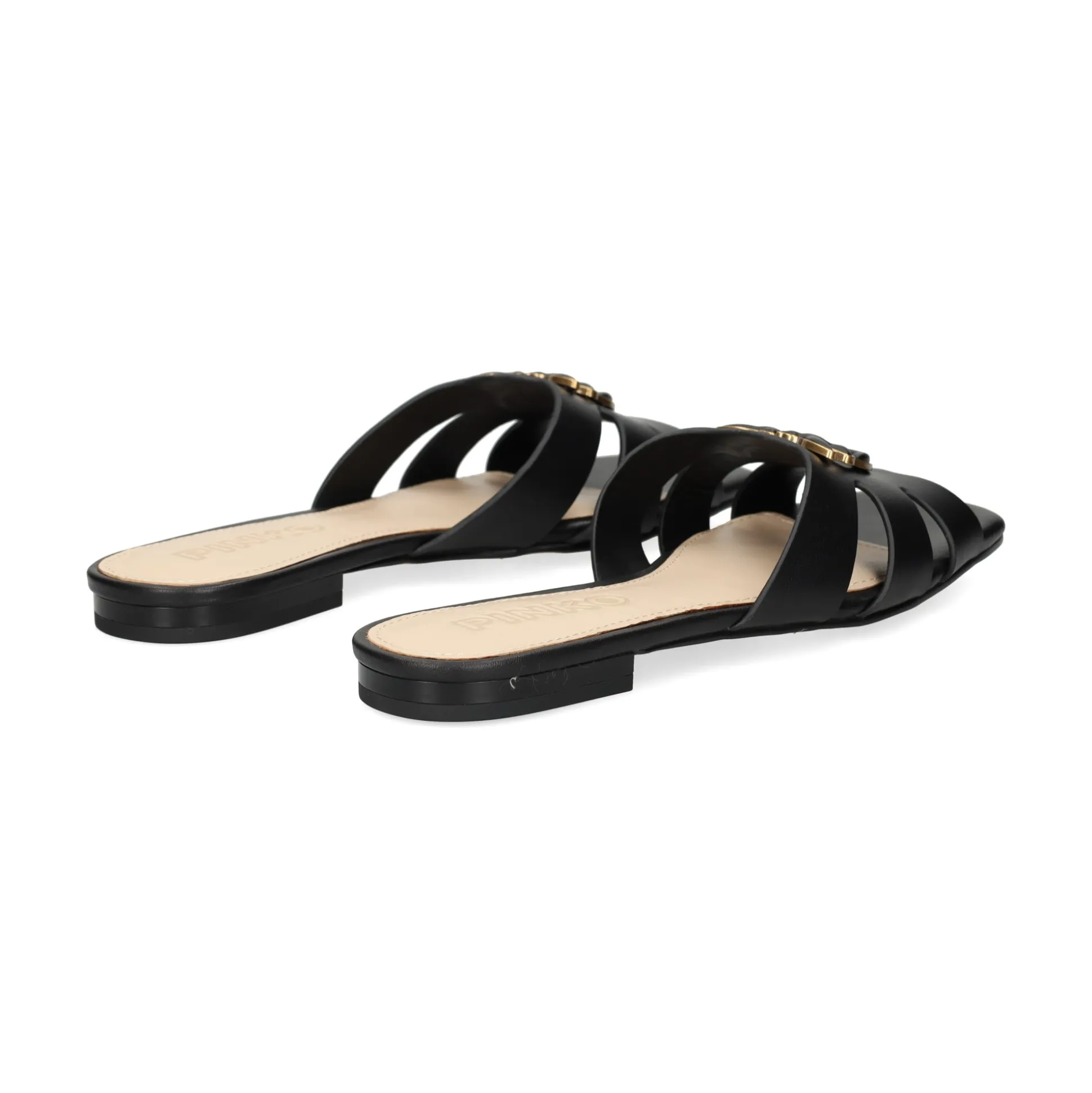 PINKO Sandalias planas de Mujer SD0313 Z99 BLACK