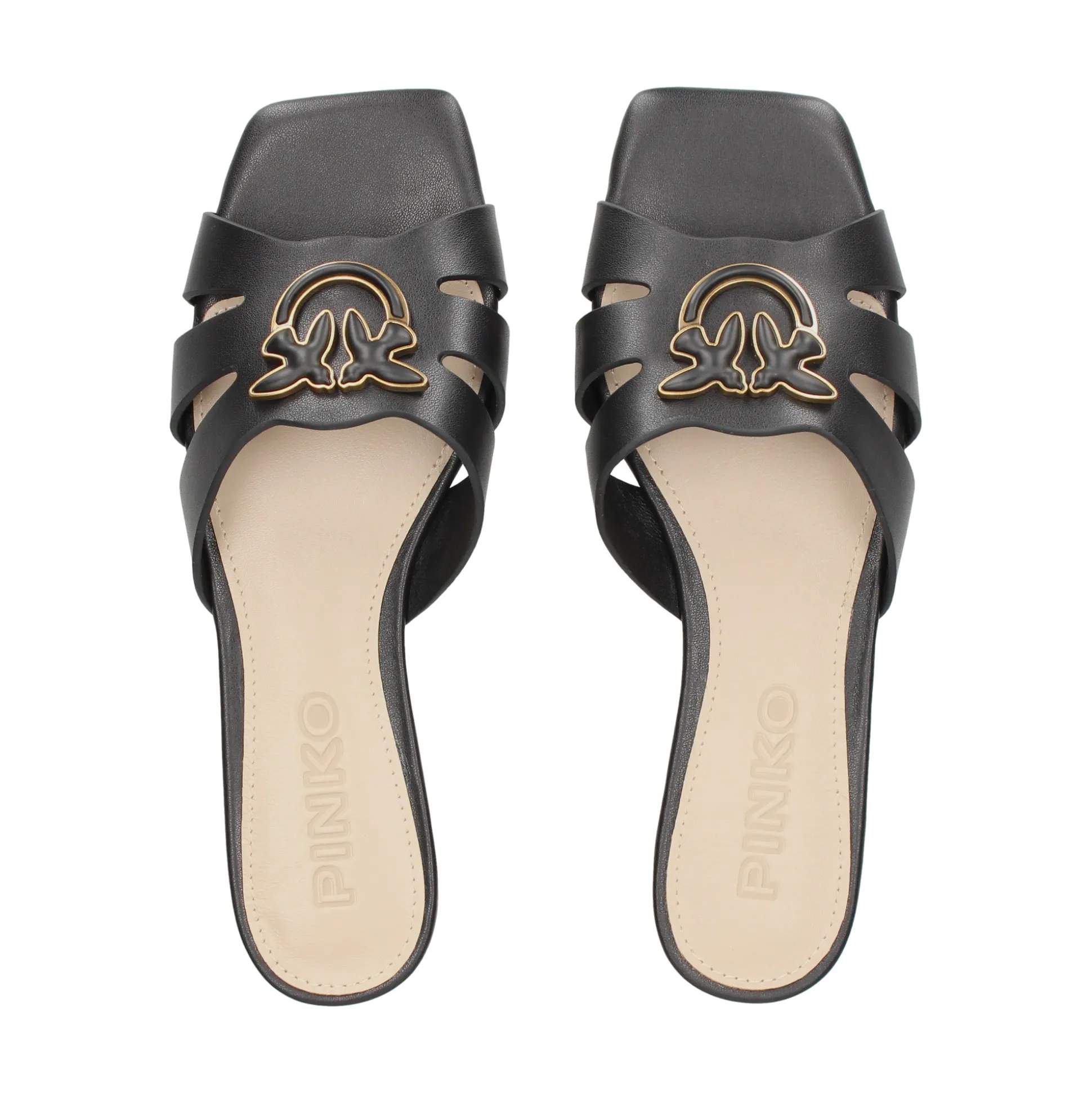 PINKO Sandalias planas de Mujer SD0313 Z99 BLACK