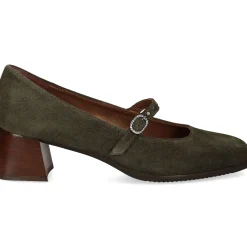 PLUMERS Merceditas de Mujer 10450-2275 KAKI