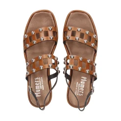 PLUMERS Sandalias con plataforma de Mujer 3762 CUERO