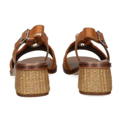 PLUMERS Sandalias con tacón de Mujer 3961 CUERO