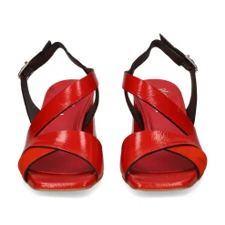 PLUMERS Sandalias con tacón de Mujer 3986 CORAL