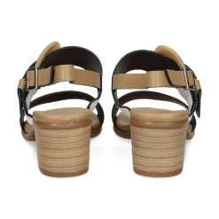 PLUMERS Sandalias con tacón de Mujer 3829 TAUPE