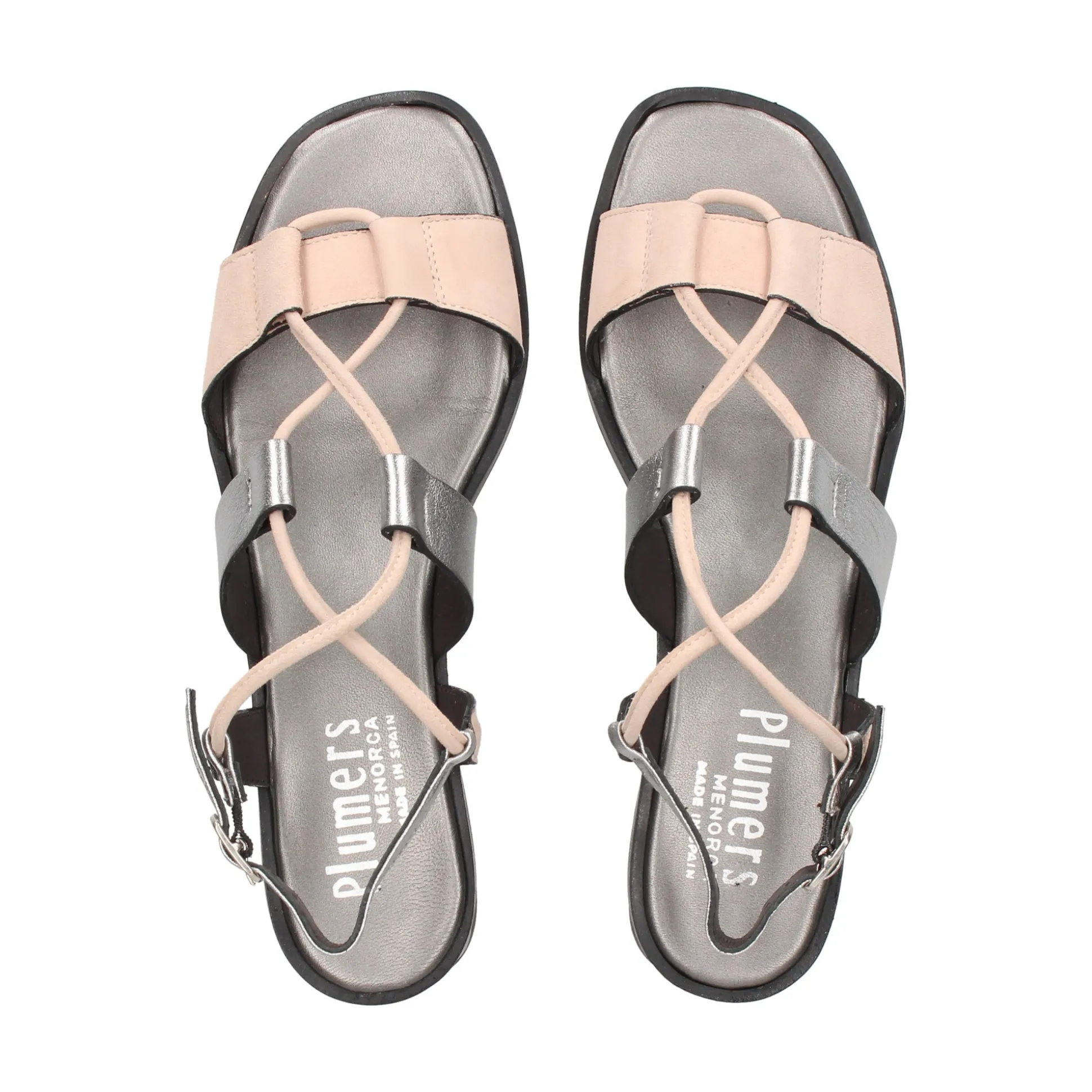 PLUMERS Sandalias planas de Mujer 3778 NUDE